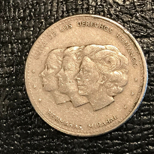 VERY NICE 1986 DOMINICAN 25 CENTAVOS COIN-DEC173
