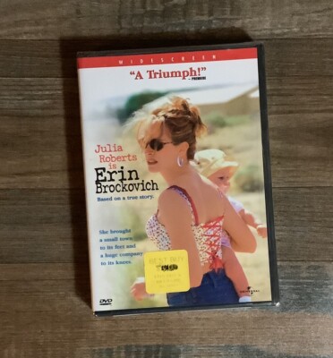 Erin Brockovich (DVD, 2000) New And Sealed