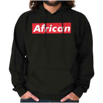 Proud African Black History Month Juneteenth Hoodie Hooded Sweatshirt Men Women