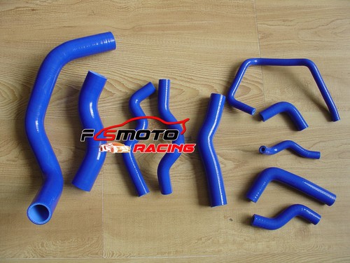 Manguera de radiador de silicona para Nissan Silvia 200SX 240SX S13 S14 S15 1989-1998 azul - Imagen 1 de 7
