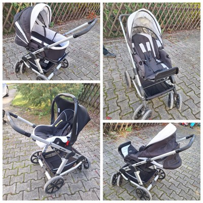kinderwagen abc design Turbo 6 inkl. Isofix Halterung 