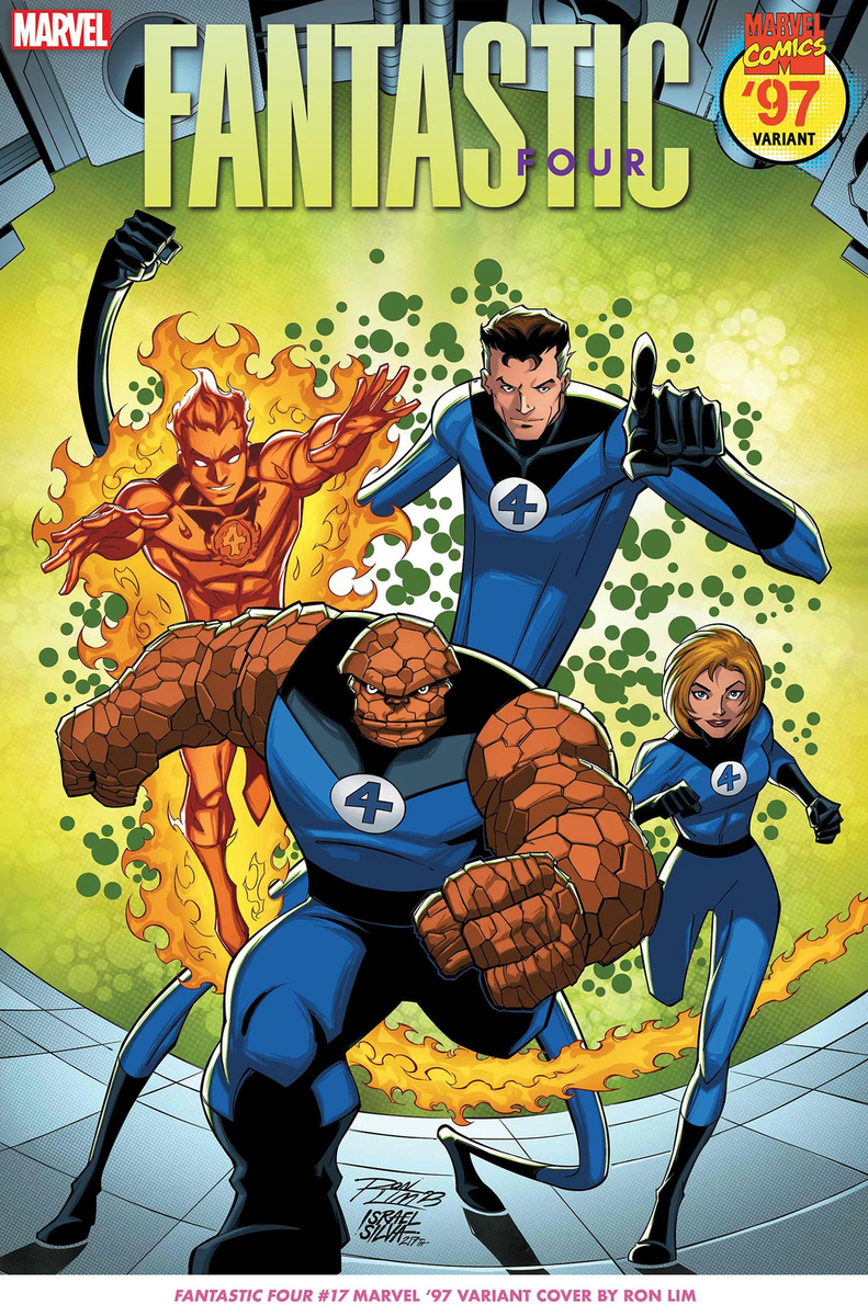 Fantastic Four 17 Ron Lim Marvel 97 Variant | eBay