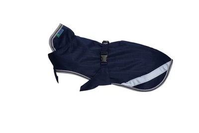 Bucas Hundemantel Freedom DOG RUG navy/silver wasserdicht 50g Isolierung