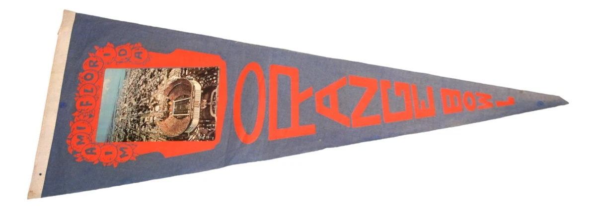 Old Football Pennant : AS ROMA / ITALY - UK