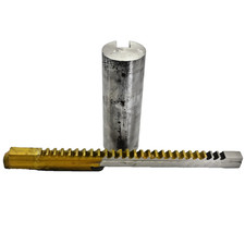duMONT 7/8-P HS Keyway Broach HSS w/ Slotted Bushing & Shims