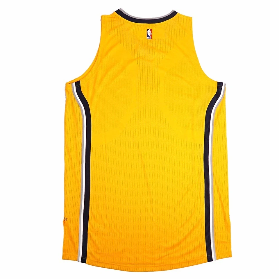 Indiana Pacers Adidas NBA Auténtica En La Cancha Día de Navidad Rev 30 Camiseta Corte Profesional Foto 2 de 4