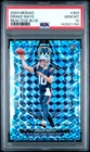 142621156 Drake Maye 2024 Panini Mosaic #303 Reactive Blue Prizm RC PSA 10