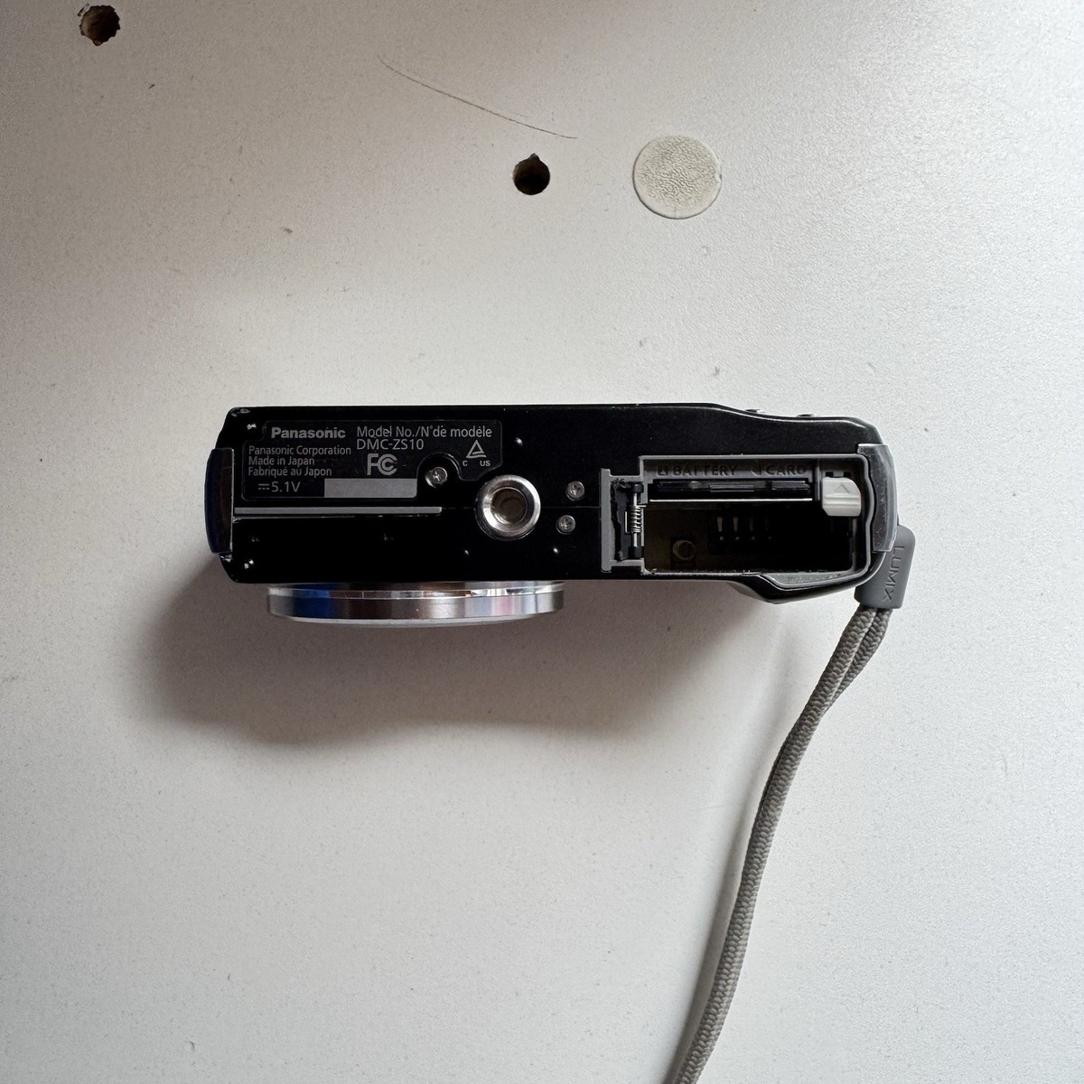 Panasonic Lumix DMC-ZS10 14.1MP Digital Camera - Black Missing