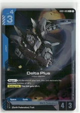 Delta Plus GD01-006 R FOIL - Newtype Rising - Gundam Card Game