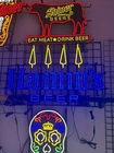 New Large Hamms Beer Vintage Pine Tree LED Beer Sign Light.   Amazing! 34” x 22”