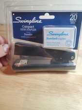 Swingline Compact Flat Desk Stapler S7078911P