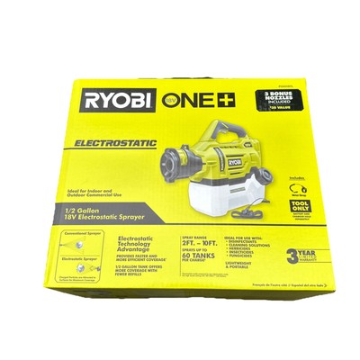 RYOBI ONE+ 18V Cordless Electrostatic 0.5 Gal. Sprayer (Tool Only) P2809BTL