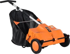 21 Inch Lawn Sweeper, Walk Behind, Dust Prove
