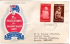 New Zealand 1952 Health Semi-Postal FDC sent to England