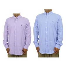 Polo Ralph Lauren L/S Classic Fit Cotton Stretch Striped Button-Down Shirt