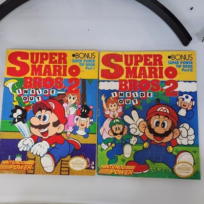 Super Mario Bros. 2 Nintendo NES Inside Out Strategy Guide Hint Book Part I & II