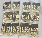 1998 Michael Jordan UpperDeck Gatorade Complete SetOf 12 MINT Jumbo Gold Cards