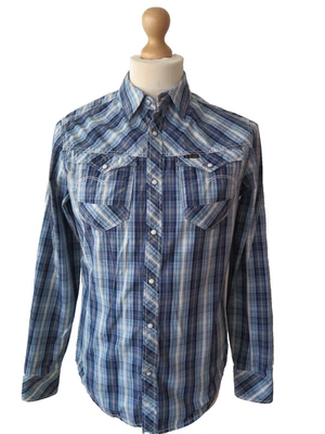 G-STAR RAW Arc 3D Shirt  Western Style Hemd Kariert Herren Größe M Neuwertig - Bild 1 von 4