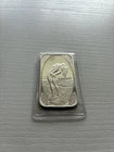 Ltd. Ed. -Crown Mint Beauties- 1 Oz. .999 Silver Art Bar-August-Adult - 1983