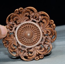 Exquisite Small Leaf Boxwood Tea Saucer Decoration