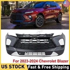 New Front Bumper Cover Kit For 2023-2024 Chevrolet Blazer Replacement