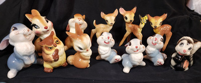 Vtg Disney Evan Shaw American Pottery Bambi 1940s Ceramic 13