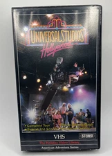 UNIVERSAL STUDIOS HOLLYWOOD 1989 Tour VHS Tape Original USA Tested Vintage