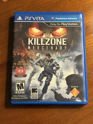 Killzone: Mercenary (Sony PlayStation Vita, 2013) PS Vita Shooter NTSC Complete