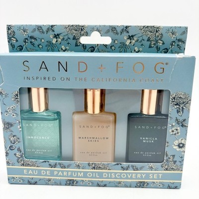 Sand + Fog Eau de Parfum Oil Roller Discovery Set  Innocence Marshmallow Vanilla