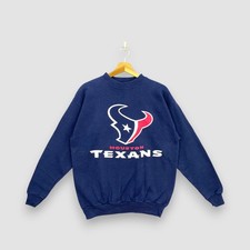 Vintage 90s Houston Texans Sweater NFL Logo 7 Tag Pullover Sweatshirt Size M