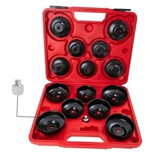 Oil Filter Socket Set, 15pc Oil Filter Wrench set for Easy Access