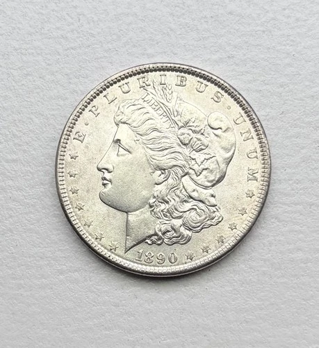 1890 Morgan Silver Dollar $1 In UNC Condition - High Value Coin!