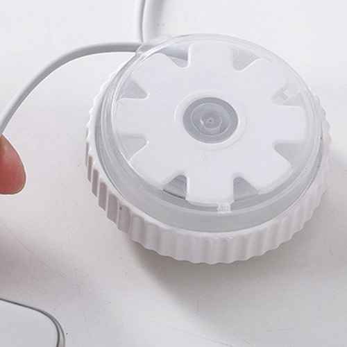 Flexible USB Cable Reel Round Storage Cable Winder Charging Cord Organizer - Picture 2 of 7