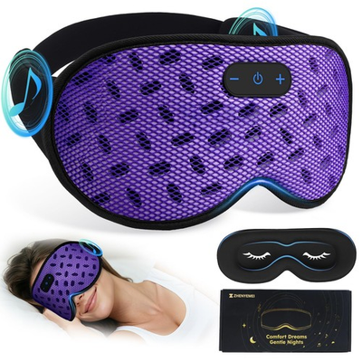 #ad #ad Sleep Eye Mask Bluetooth Headphones 3D Contoured Zero Pressure Sleeping Mas... $39.49