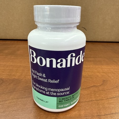 #ad Bonafide Thermella Hot Flash Relief Supplement 60 Tablets 1 Month Supply 7 27 $35.95