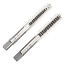 M8 X 1.25 Metric Hand Tap, Right Hand M8 X 1.25mm Threading Hand Tap 1Pair