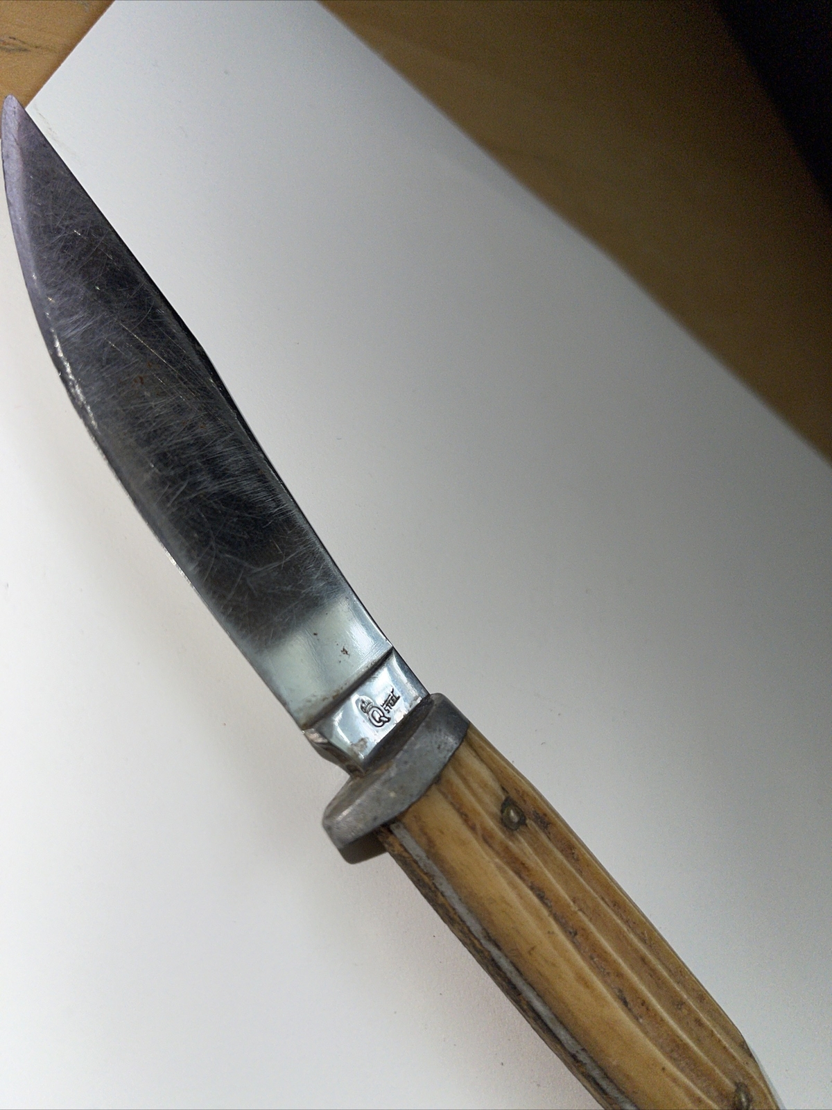 Vintage Q Steel Knife eBay