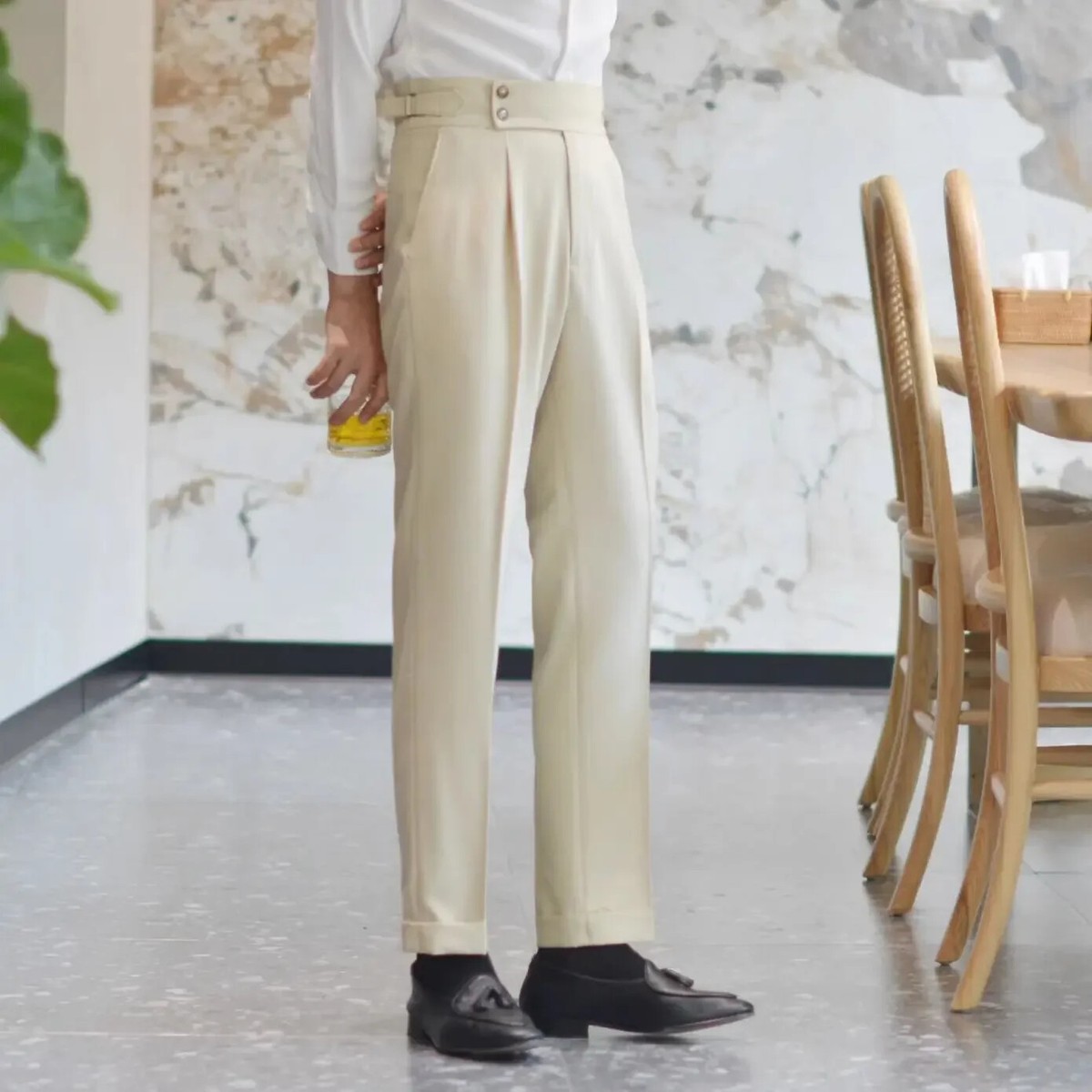 Men's Dress Pants Trousers Chinos Pocket Solid Color Comfort Formal Party Work Fashion Classic Style Black Khaki Micro-elastic Men's Dress Pants Trousers Chinos Pocket Solid Color Comfort Formal Party Work Fashion Classic Style Black Khaki Micro-elastic