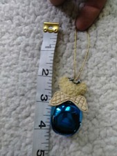 Boyd's Bears N.I.B Bear With Blue Jingle Bell Ornament collectors piece U-11