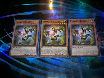 3x Starliege Seyfert 1st Edition Common SDAZ-EN014 Yu-Gi-Oh!