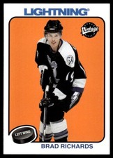 2001 Upper Deck Vintage #227 Brad Richards - Tampa Bay Lightning