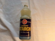 VINTAGE A&P WÄSCHESTÄRKE; UNGEÖFFNET 32 OZ. FLASCHE