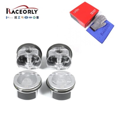 RACEORLY Piston Set Φ82mm For Mercedes-Benz W204 W212 C200 C250 E250 M271 1.8T
