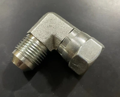 INDUSTRIAL 6500-04-04 1/4" Male JIC X 1/4" Female JIC 90 DEGREE ELBOW FITTING