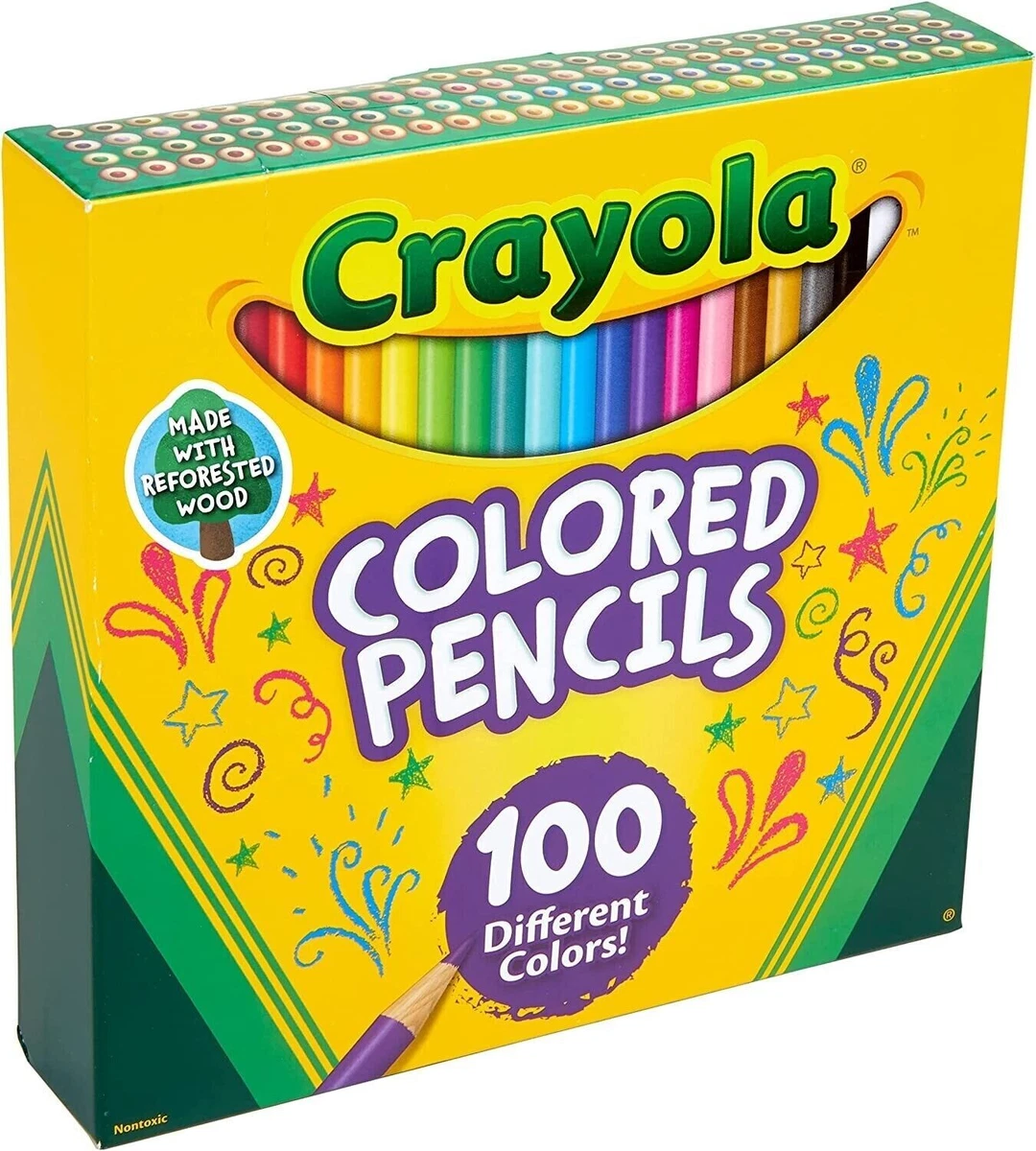 Crayola Colored Pencils 100 Count-NEW