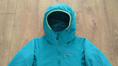 Arc'teryx Atom Lt Women's Hooded Jacket Turquoise Size S-M Outdoor