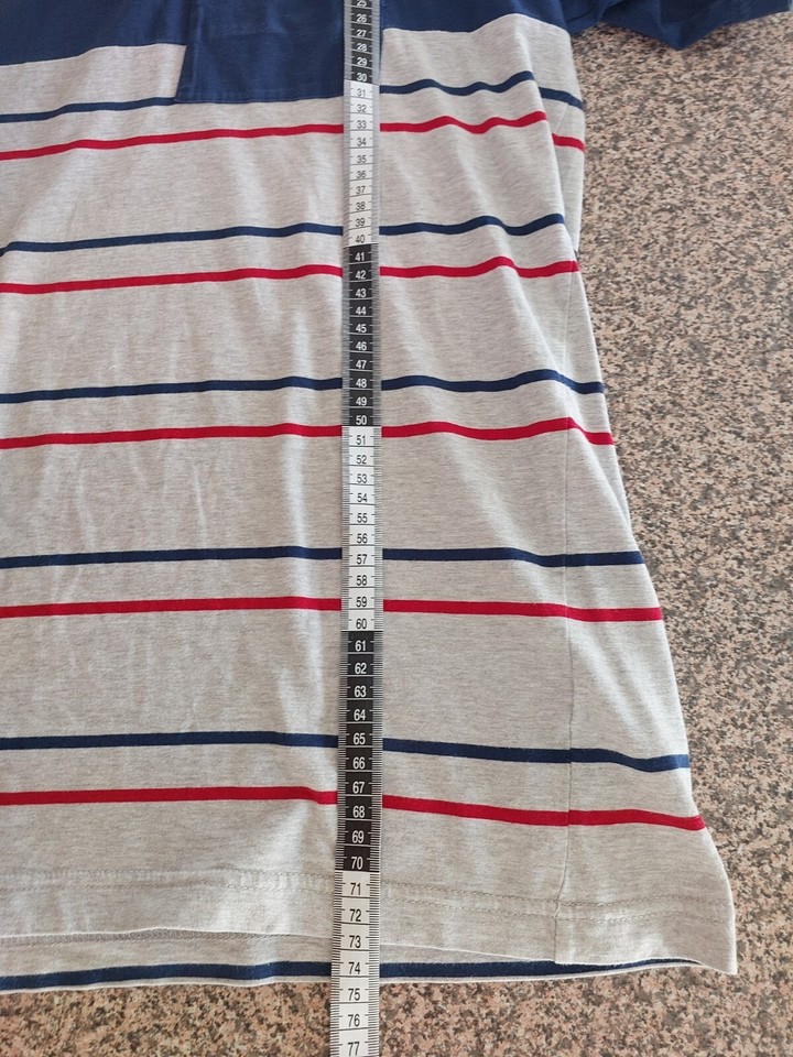 Kathmandu Men's Size XXL Blue Grey Striped Tshirt eBay