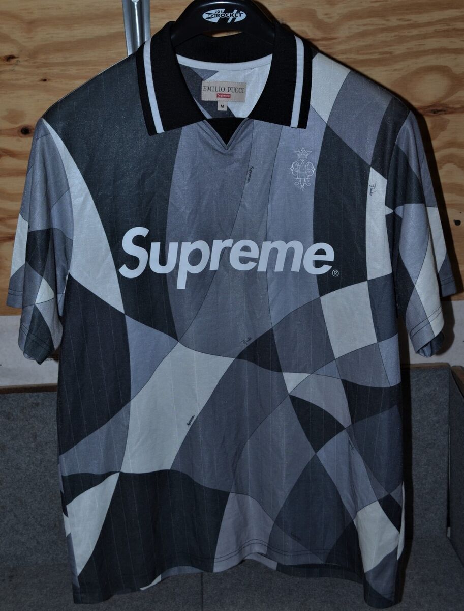 Supreme Emilio Pucci Soccer Jersey 黒 M