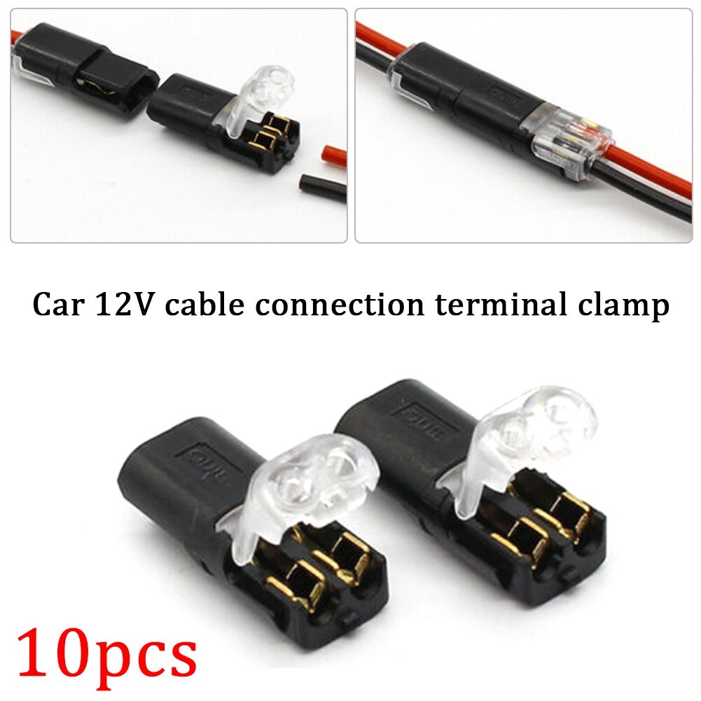 10*- 12V Car Wire And Cable Connector With Terminal Connection