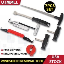 Auto Windshield Wind Glass Removal Tool 7pcs Car Window Windshield Remover Set
